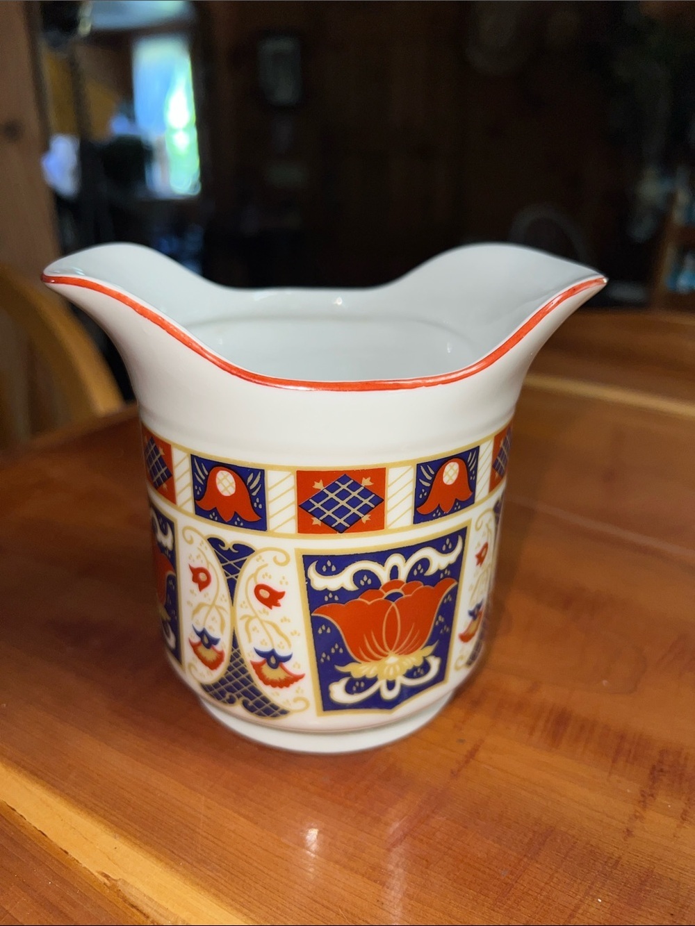 Vase Derbyshire by Seymour Mann Fine China Vintage Collectibles Farmhouse 4.5"